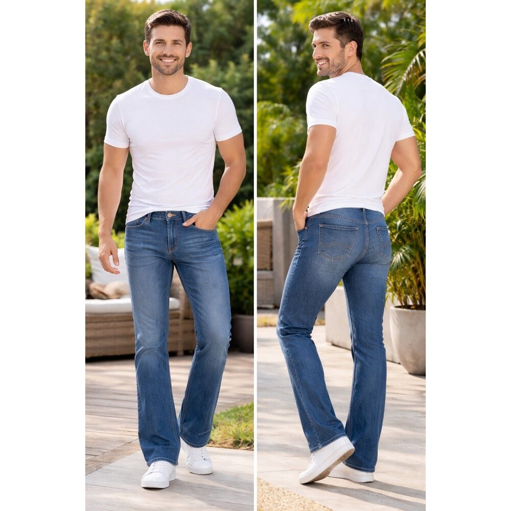 Levi's Denizen blue jeans